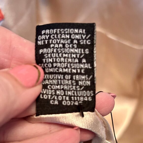 Monique Lhuillier Overtones Black Lace Art Deco Cocktail Event Sheath Dress Sz 4 - Picture 16 of 16